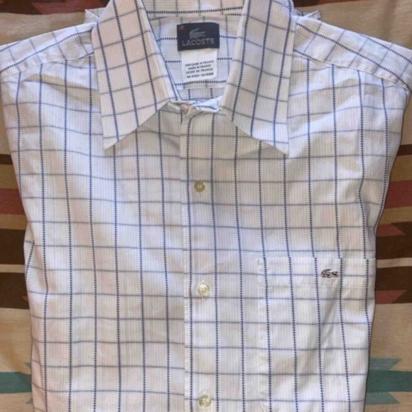 LACOSTE SHIRT SUZE 40 - Picture 1 of 7